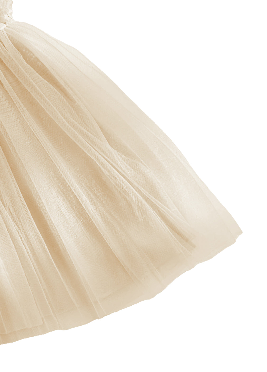 Girls' Sweet Mesh Princess Dress