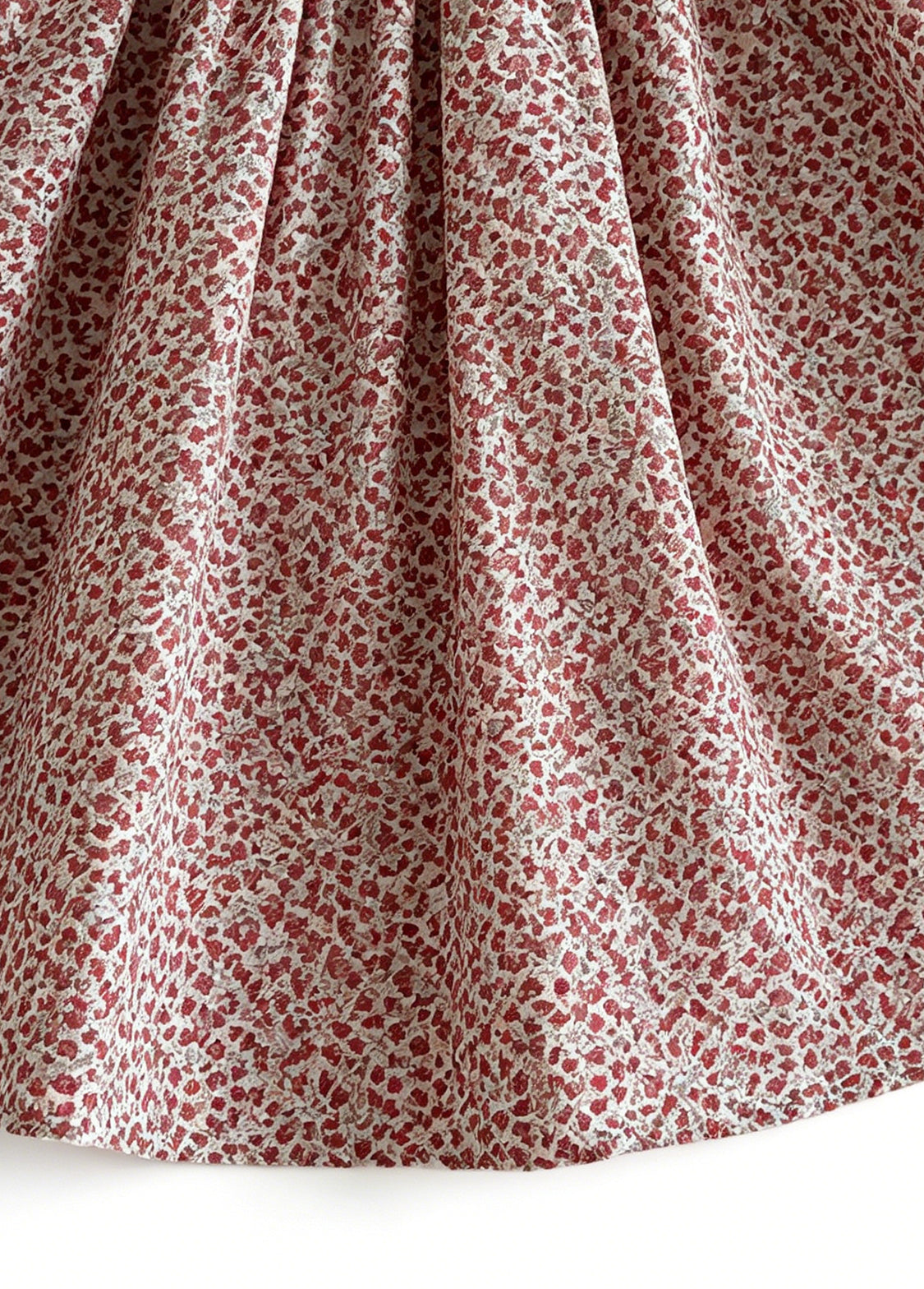 Girls Sweet Floral Dollar Collar Dress With Headband