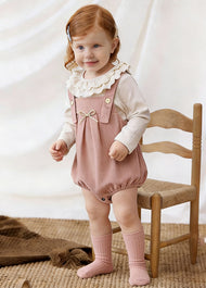 Baby Girl Cute Bowknot Romper