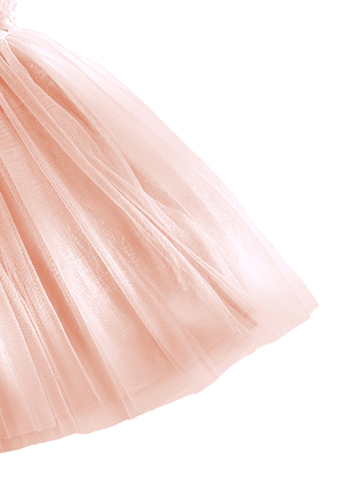 Girls' Sweet Mesh Princess Dress