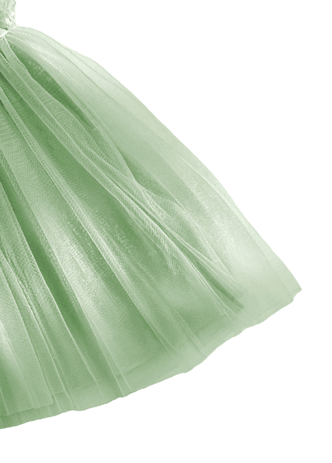 Girls' Sweet Mesh Princess Dress