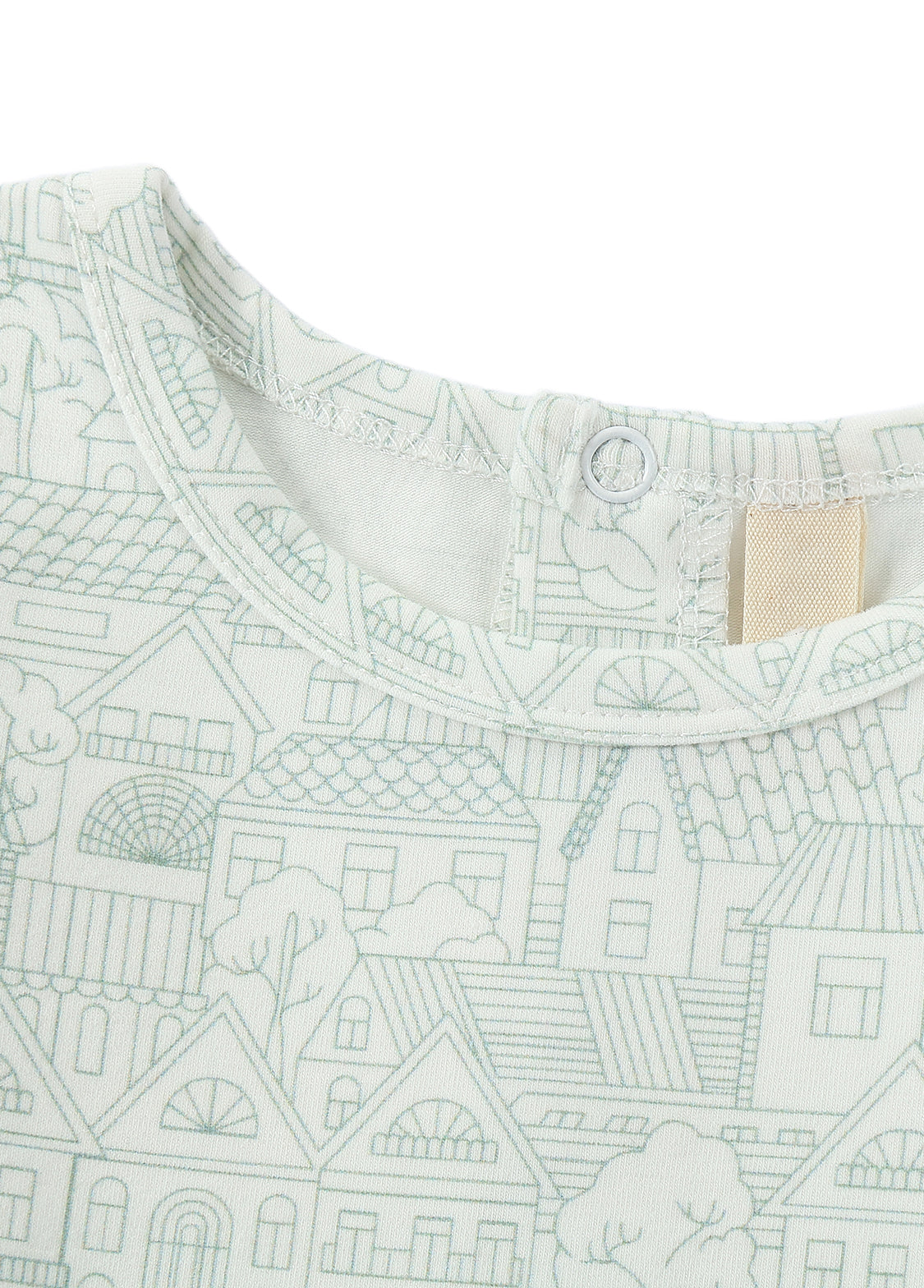 Baby Printed Stretch Footed One-Piece