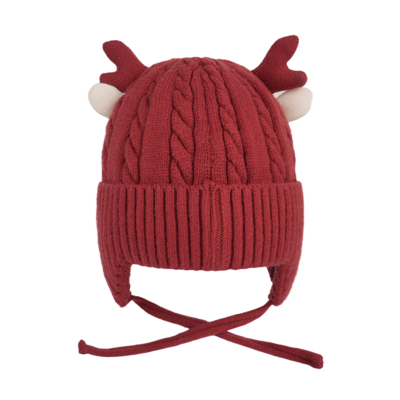 Toddler Knit Earflap Winter Hat