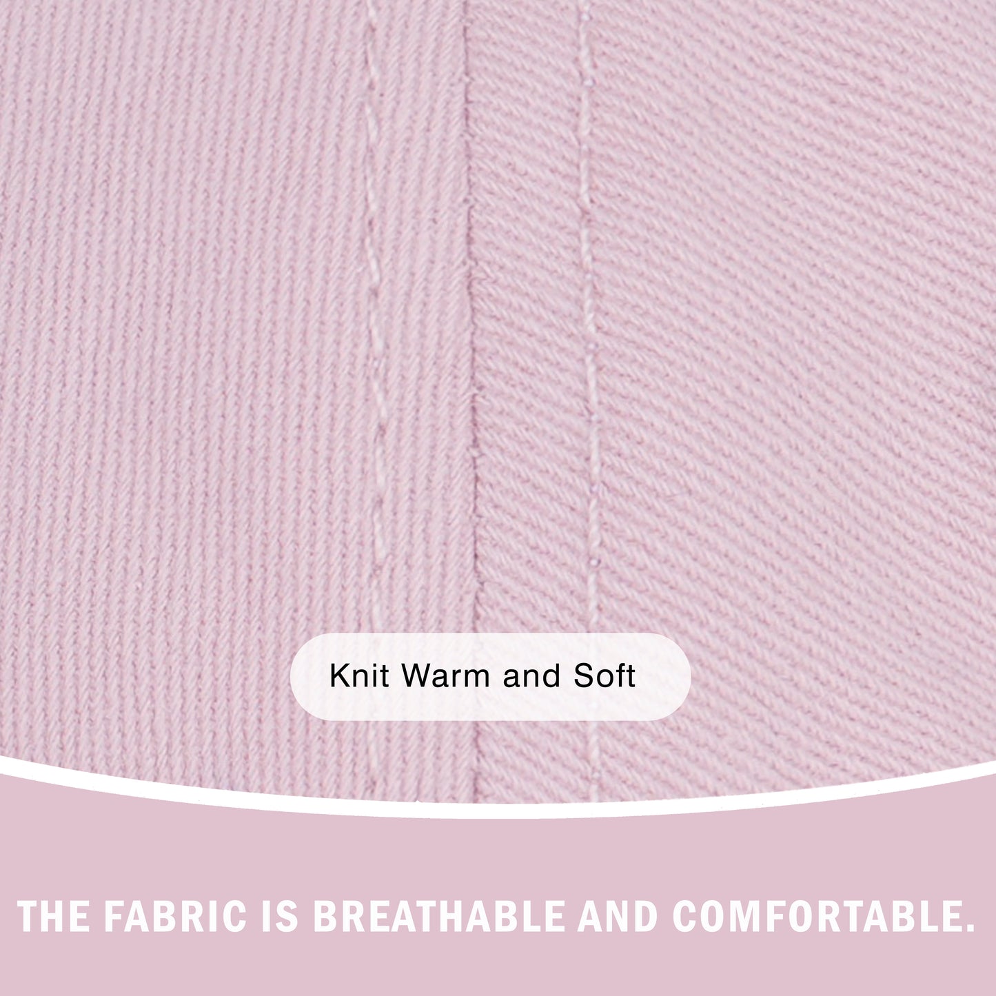 Embroidery Baseball Cap Hat-Pink