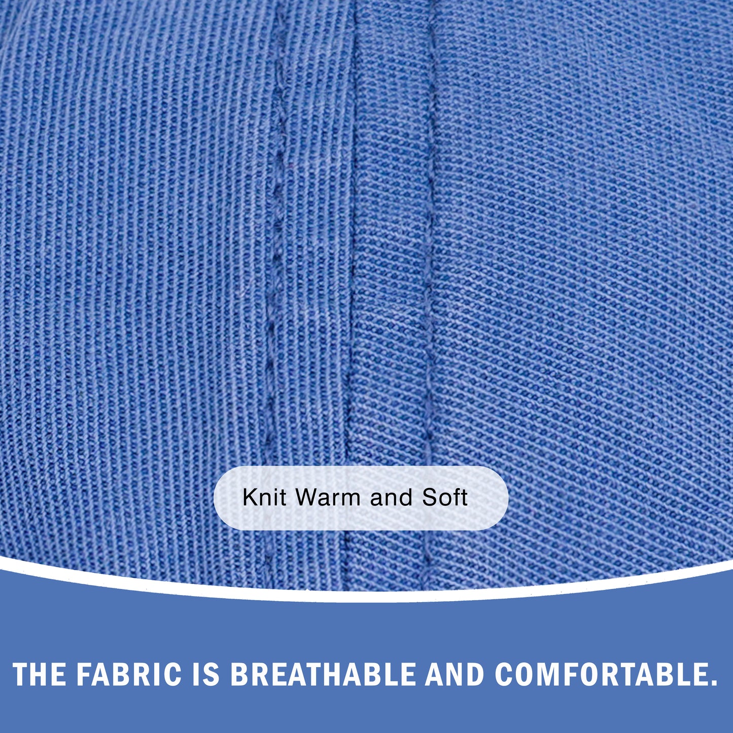 Embroidery Baseball Cap Hat-Bule