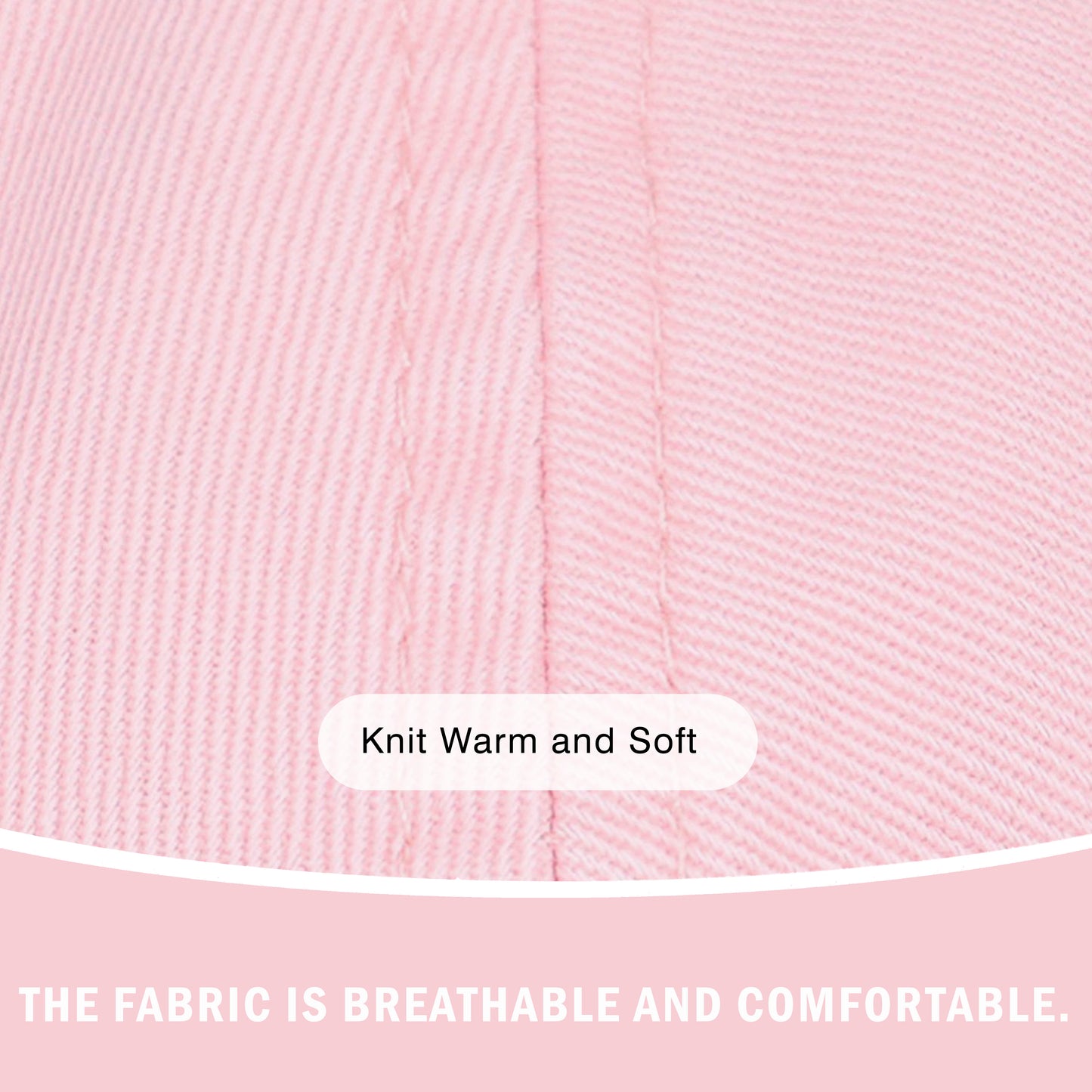 Embroidery Cap Hat-Pink