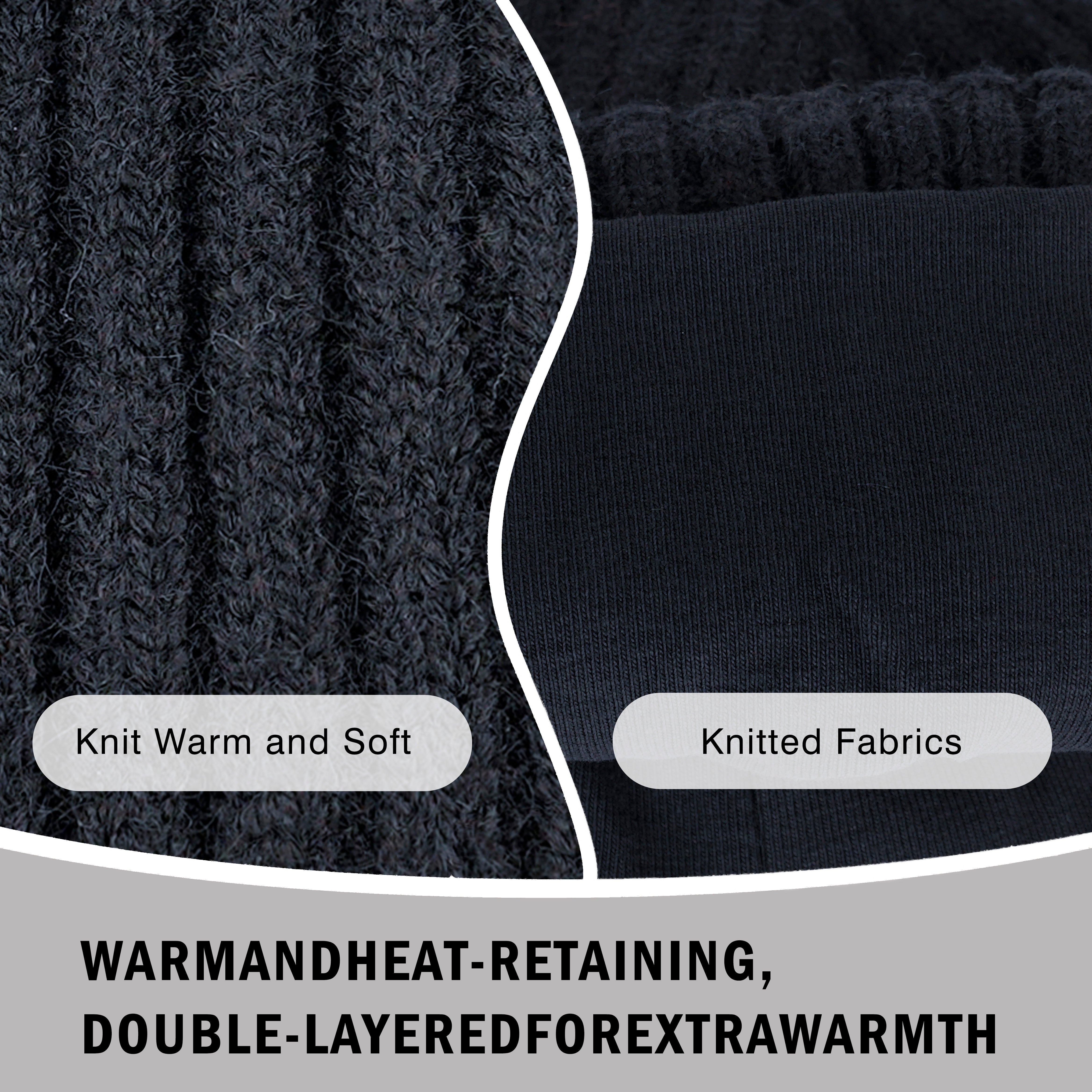 GO Ribbed Knit Beanie