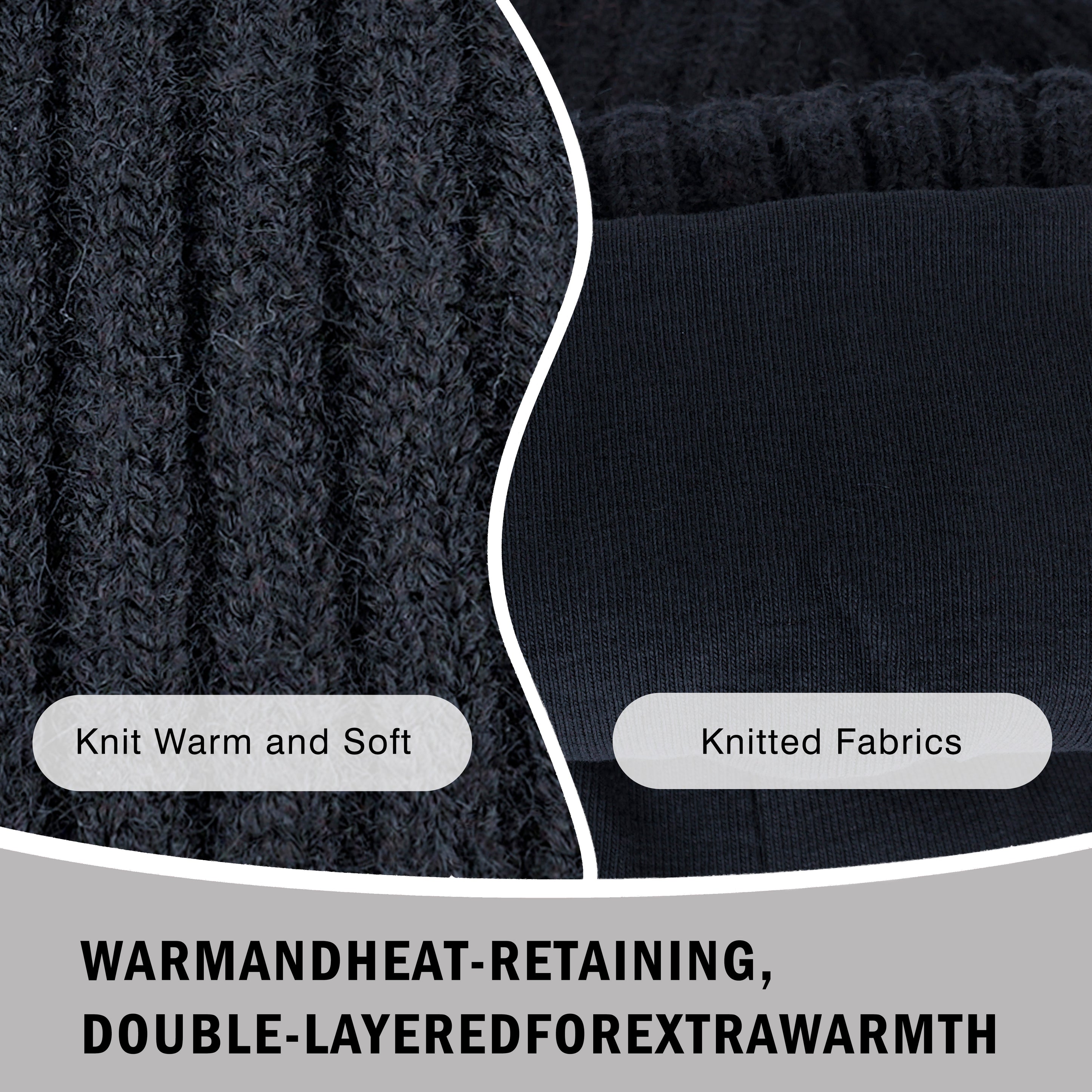 GO Ribbed Knit Beanie