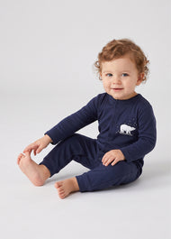 3-Pack Baby Boys Cotton Cute Printed Long-Sleeved Romper
