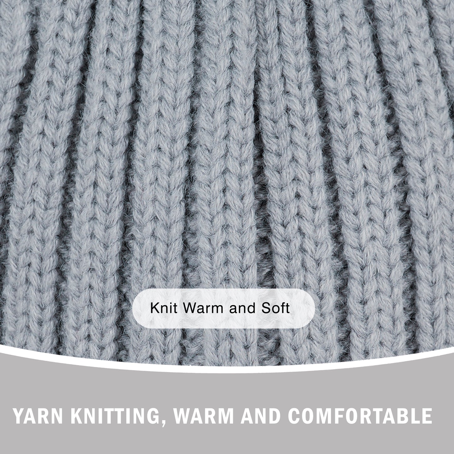 Children Toddler Soft Rib-Knit Beanie Foldover Cuff with Smile Face