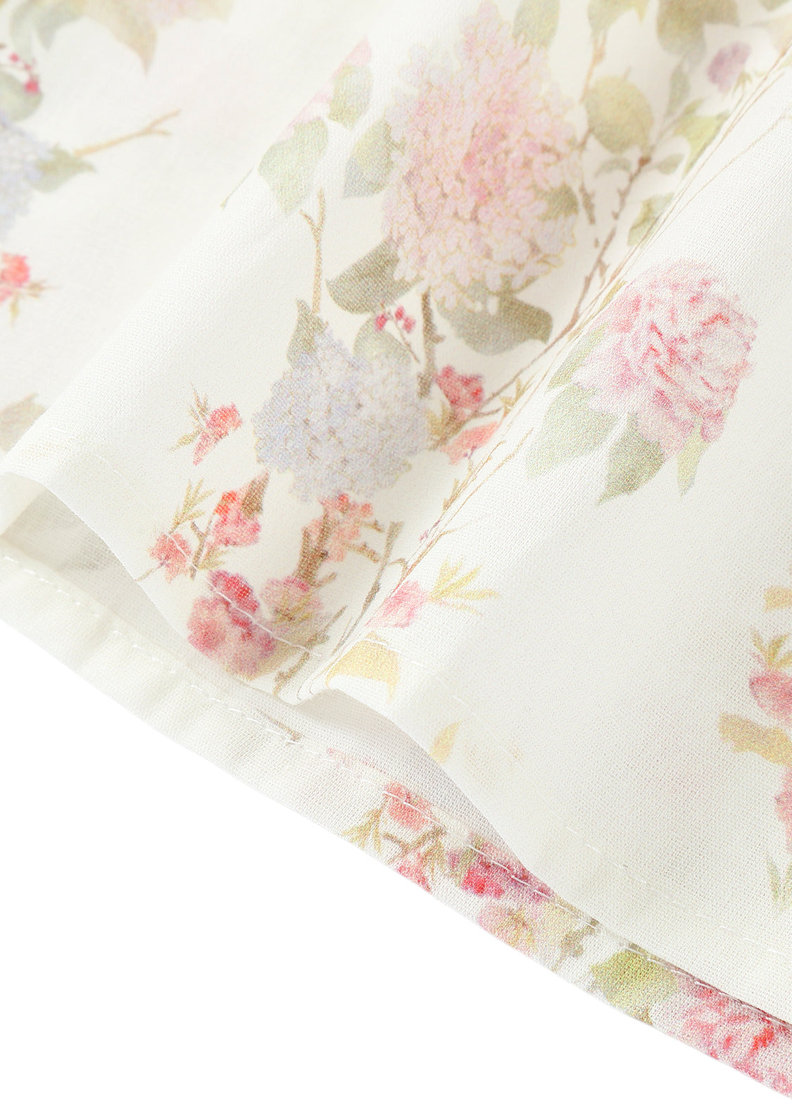 Girls Floral Print Cotton Dress