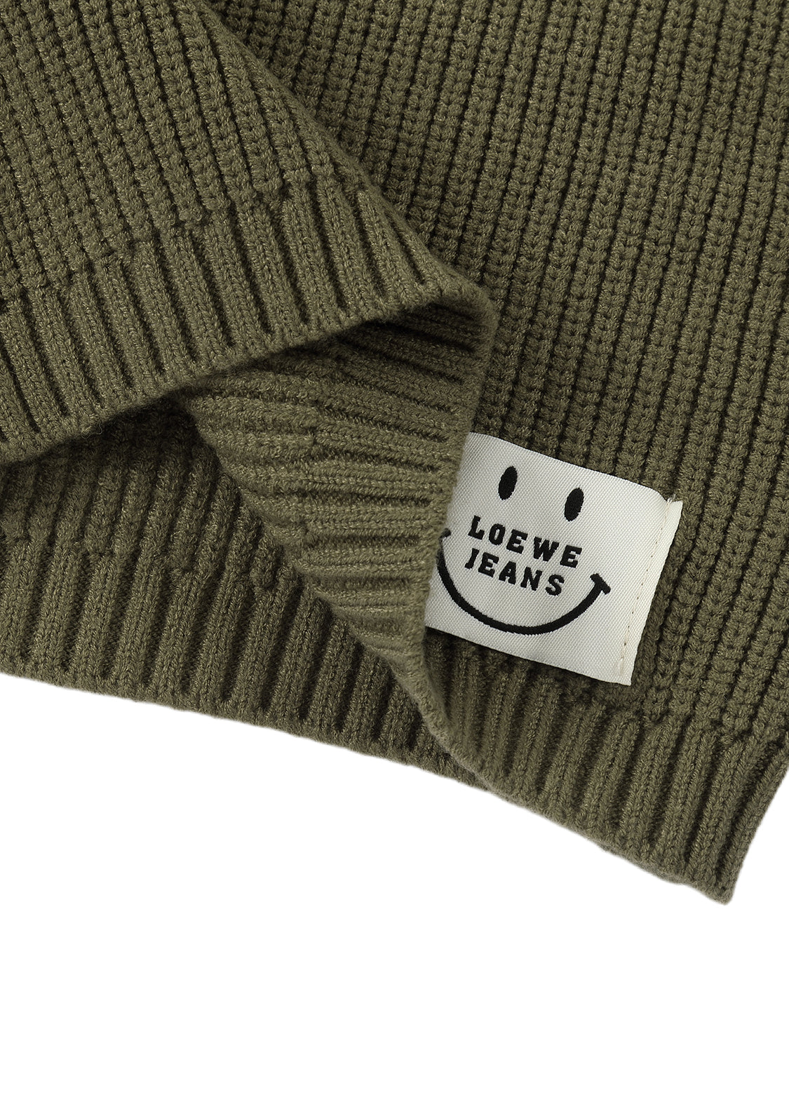 Kids Ribbed Knit Sweater Long Sleeve