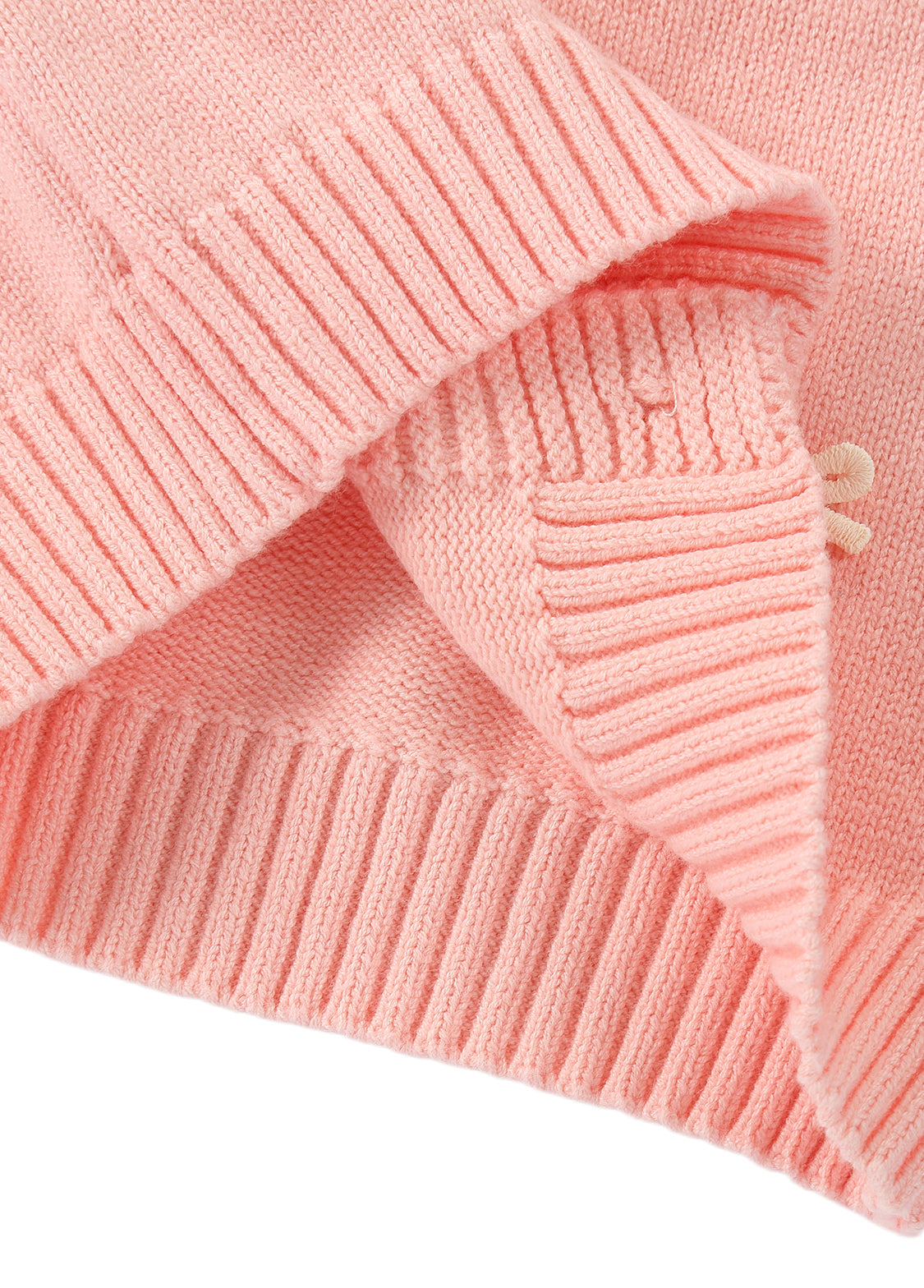 Girls Bow Knit Cardigan Sweater