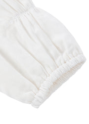 Girls Elegant Embroidered Long-sleeved Princess Dress