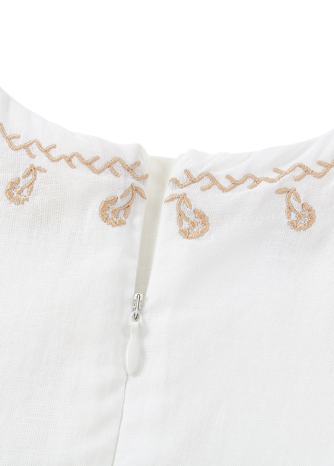 Girls Elegant Embroidered Long-sleeved Princess Dress