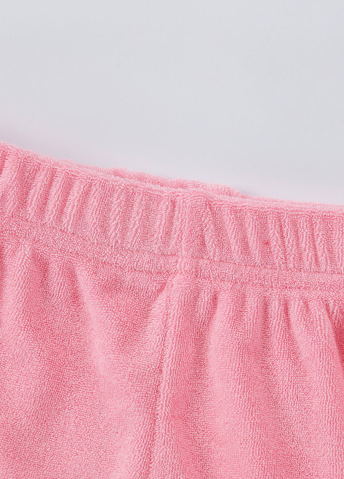 Girls Cherry Print Cotton Stretch Two-Piece Outfit