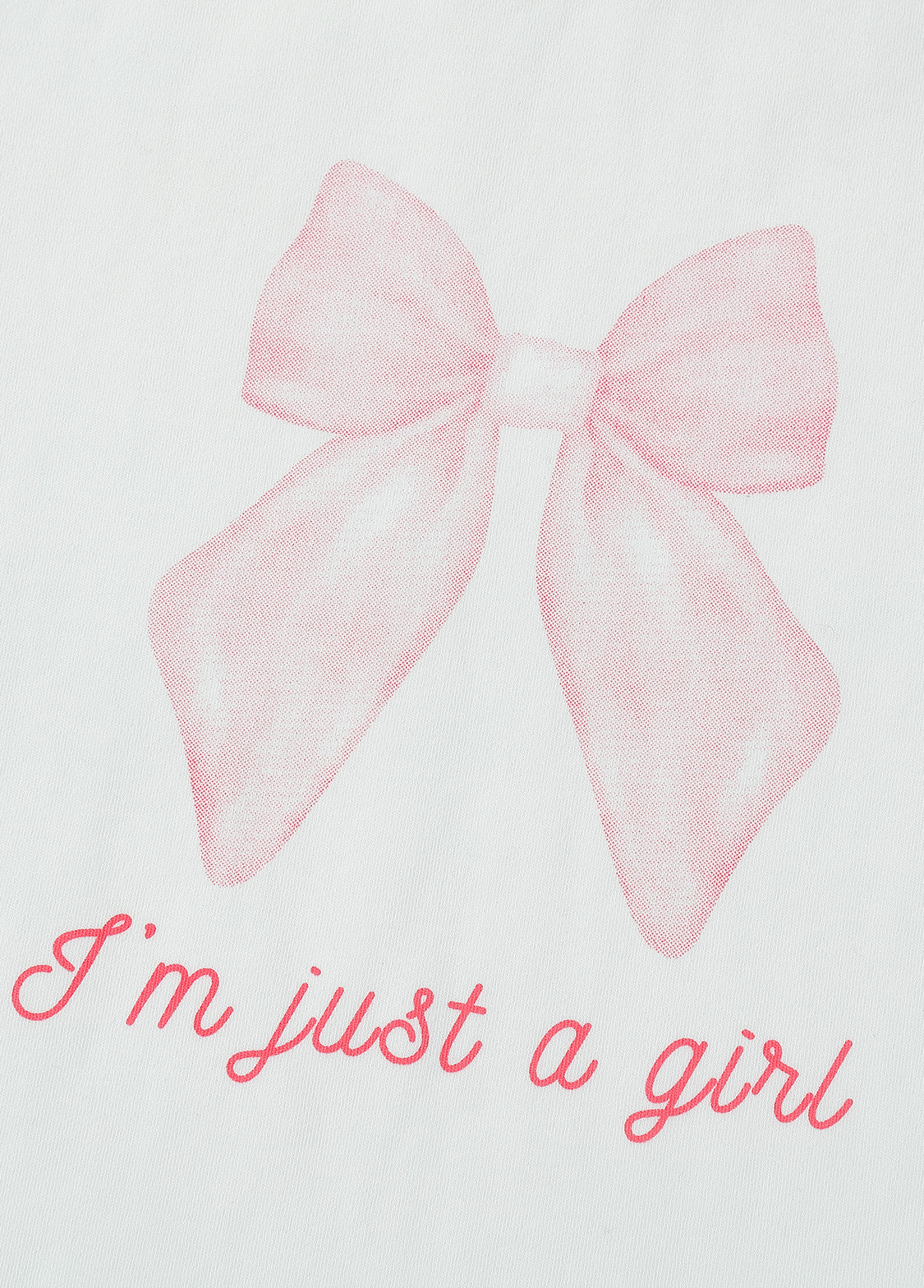 Girls Cotton Stretch Bow Summer Set