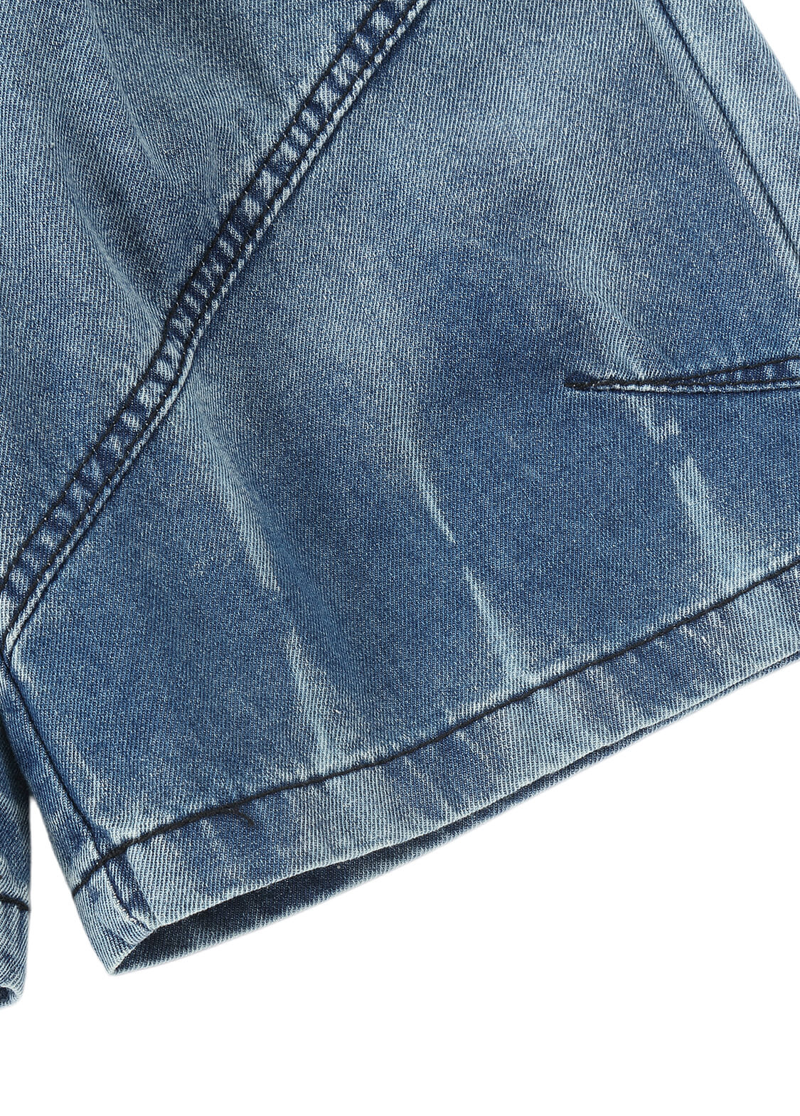 Boys Denim & Cotton Three-Piece Set