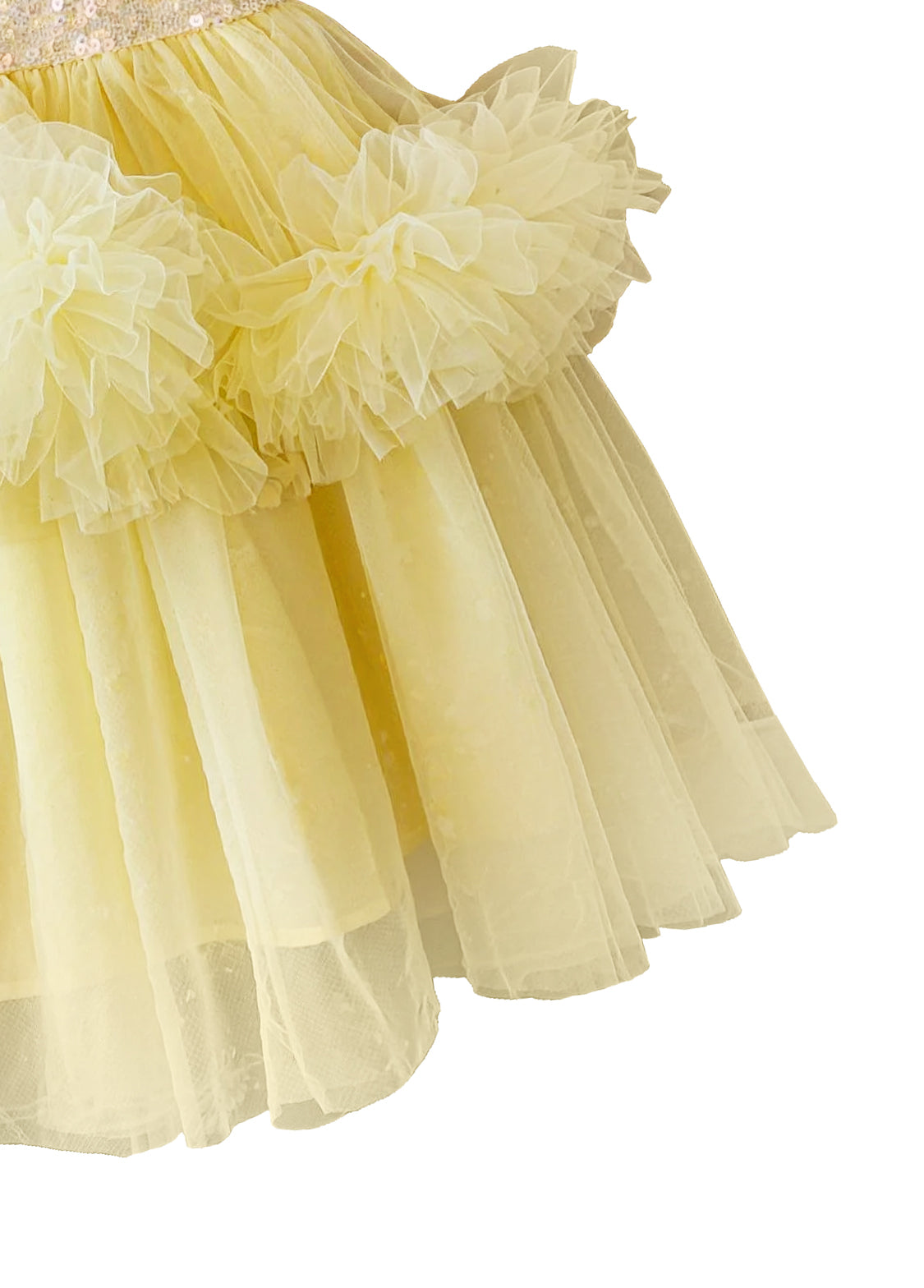 Girl Sequin Tulle Party Dress