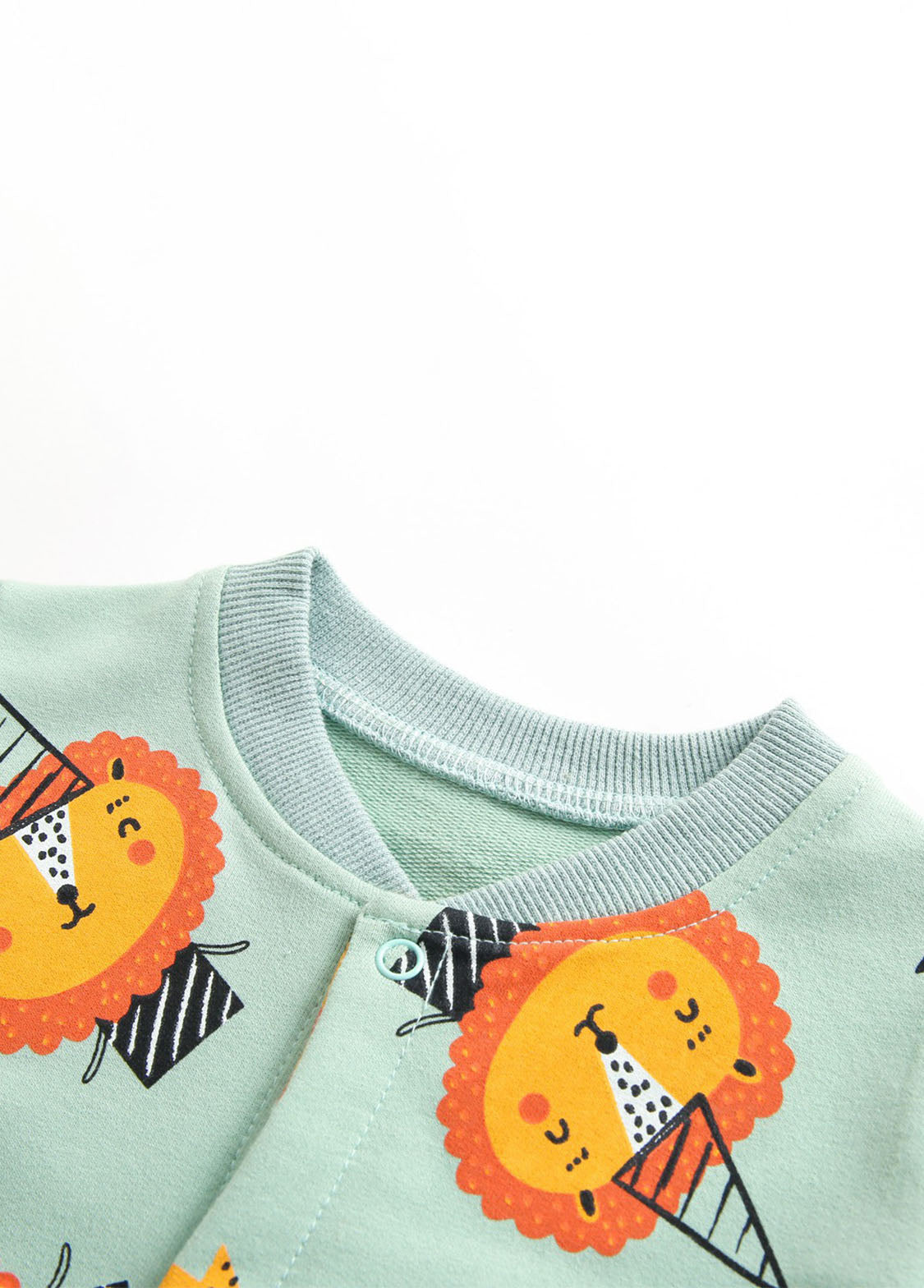 Baby Cute Cotton Printed Long-sleeved Romper