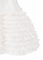 Girls Ruffle Tulle Party Dress