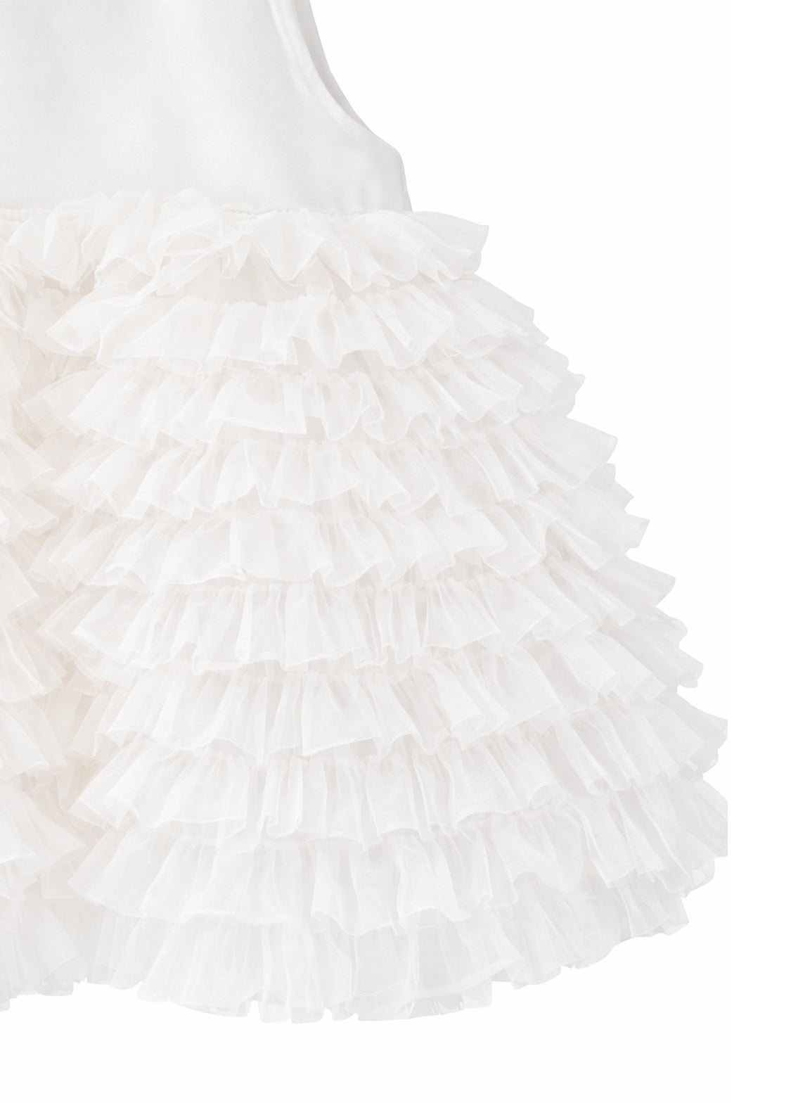 Girls Ruffle Tulle Party Dress