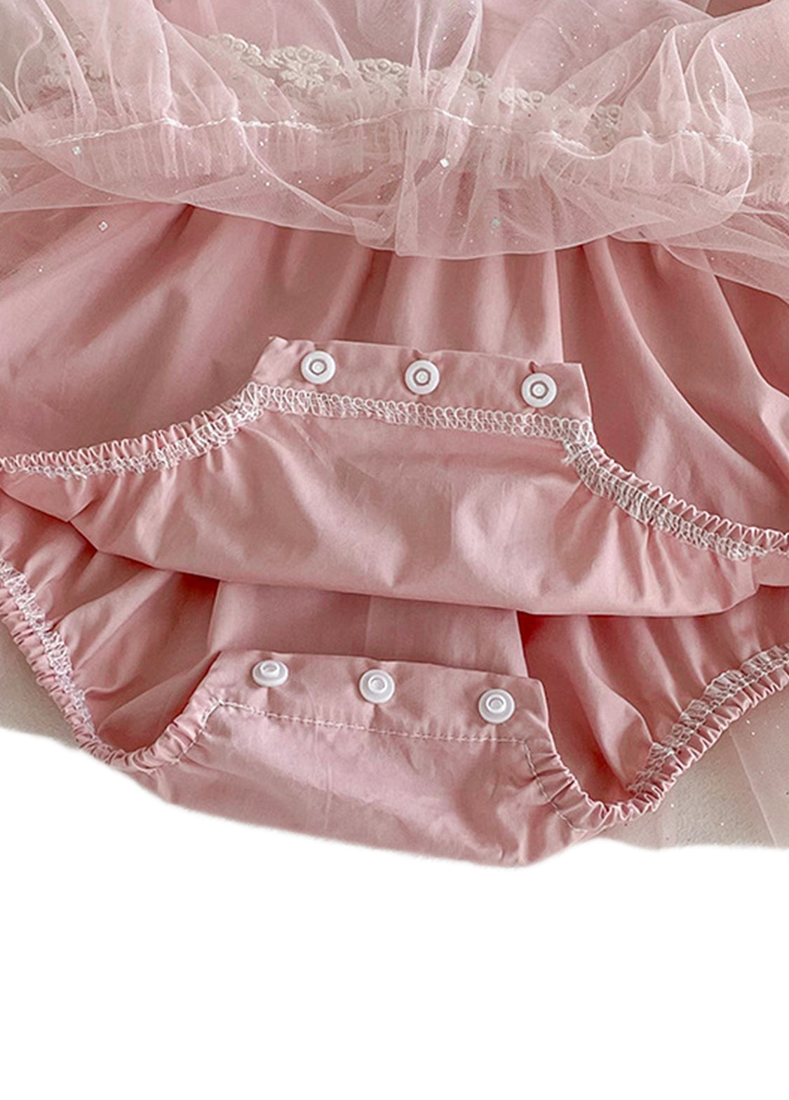 Baby Girl Sweet For Mesh Princess Romper