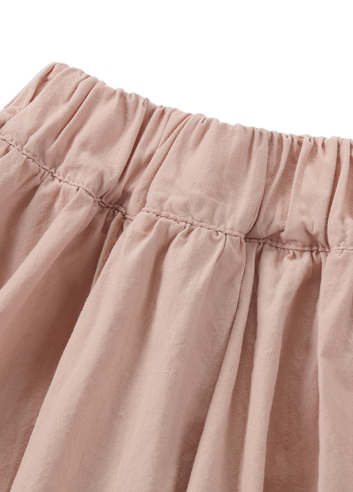 Girls Cotton Two-Piece Skirt Set