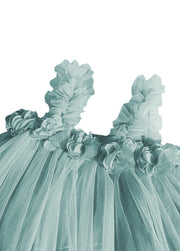 Girls' Sweet Mesh Princess Dress