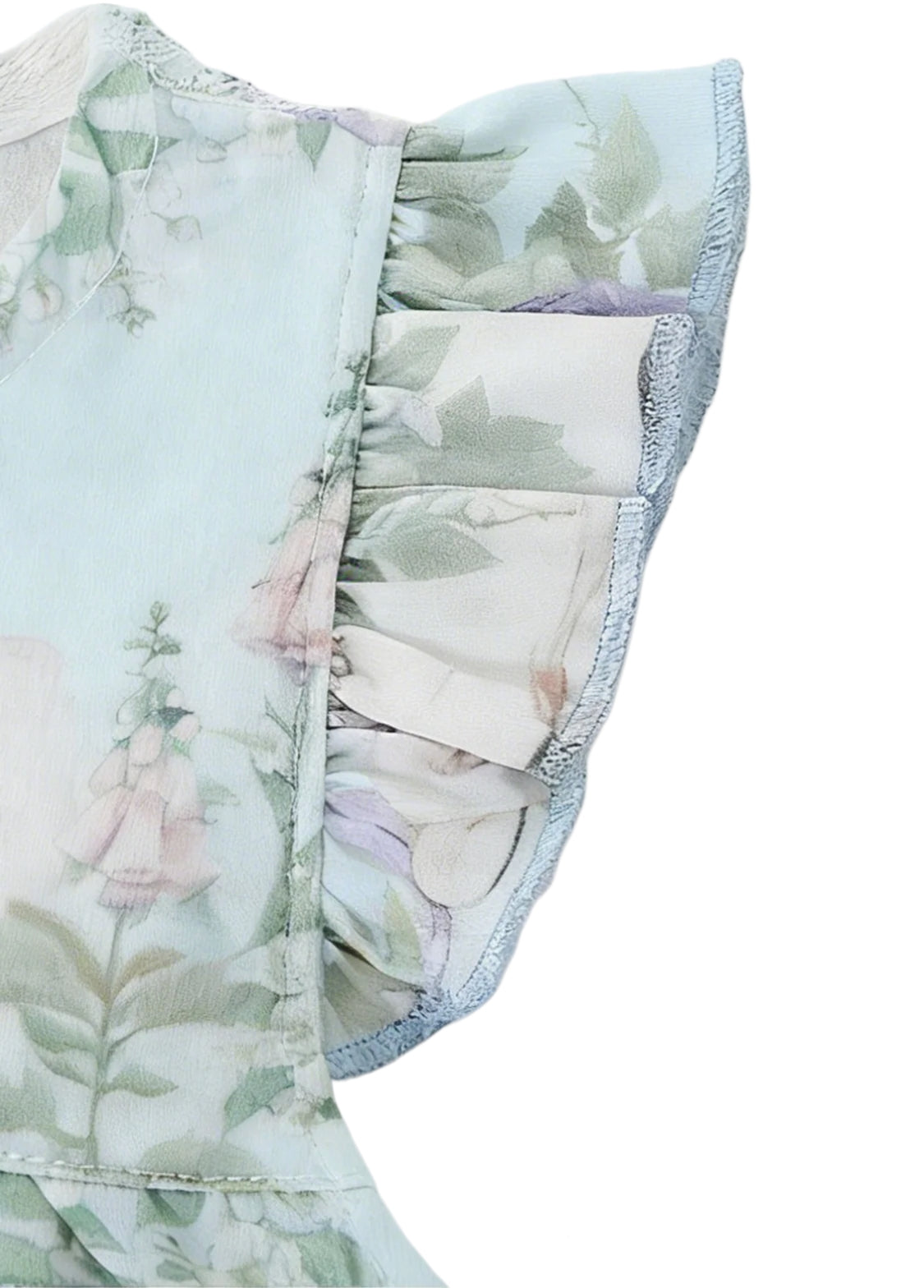 Baby Bamboo-Blend Printed Top & Shorts Set