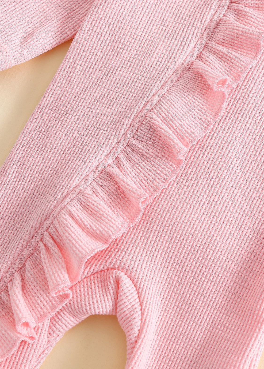 Baby Girl  Cute Ruffled Romper With Headband