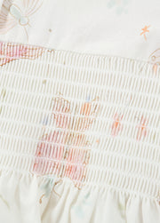 Girls Butterfly Print Cotton Dress