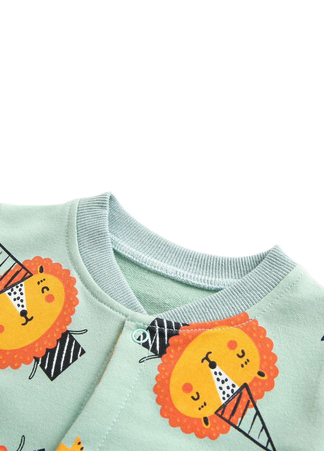 Baby Cute Cotton Printed Long-sleeved Romper