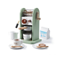 Kids Wooden Coffee Maker Pretend Play Set