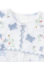 Girls Butterfly Print Cotton Dress