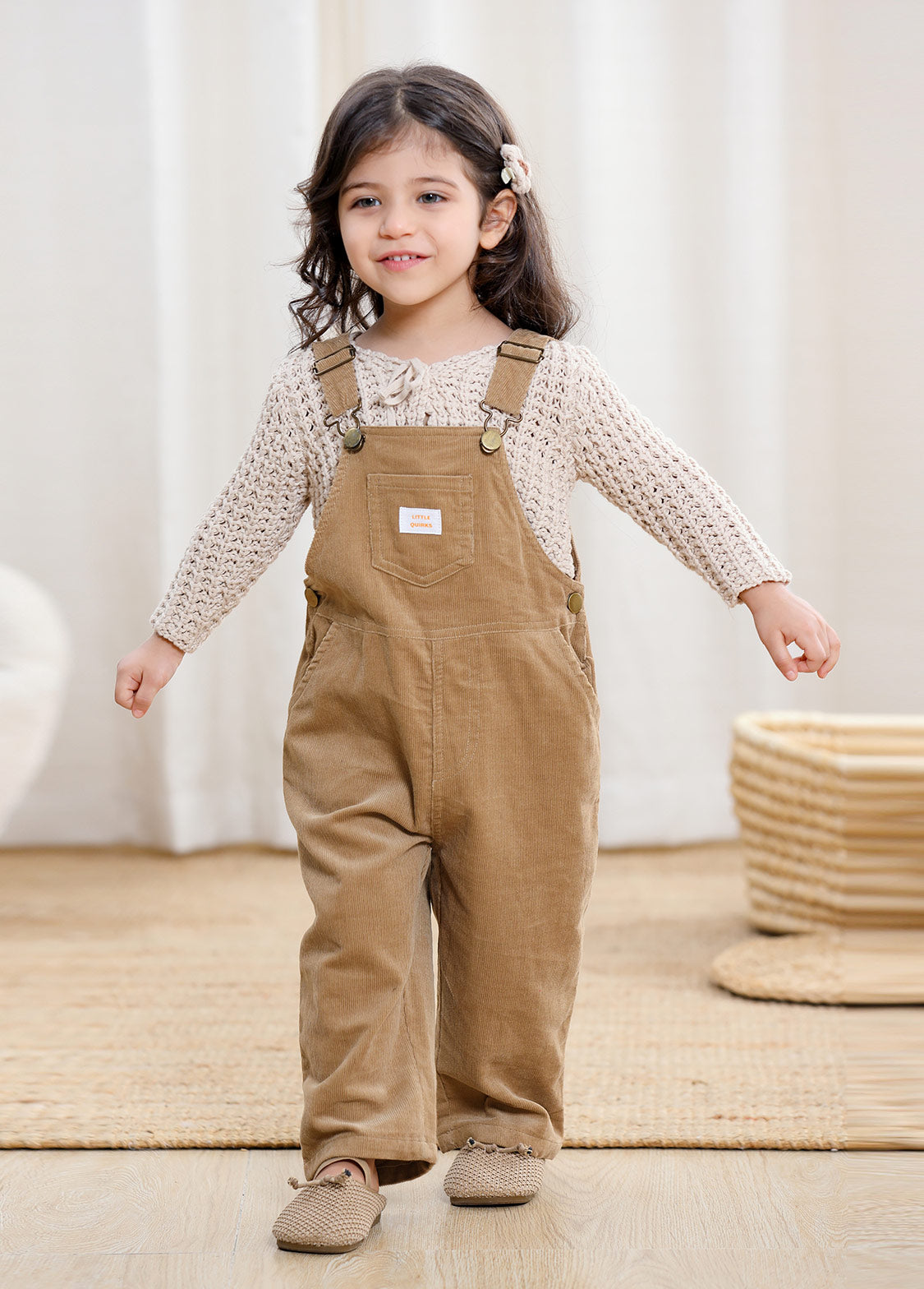 Baby Cotton Corduroy Overalls