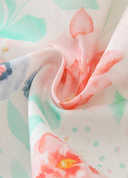 Baby Girl Floral Cottage Style Romper with Headband