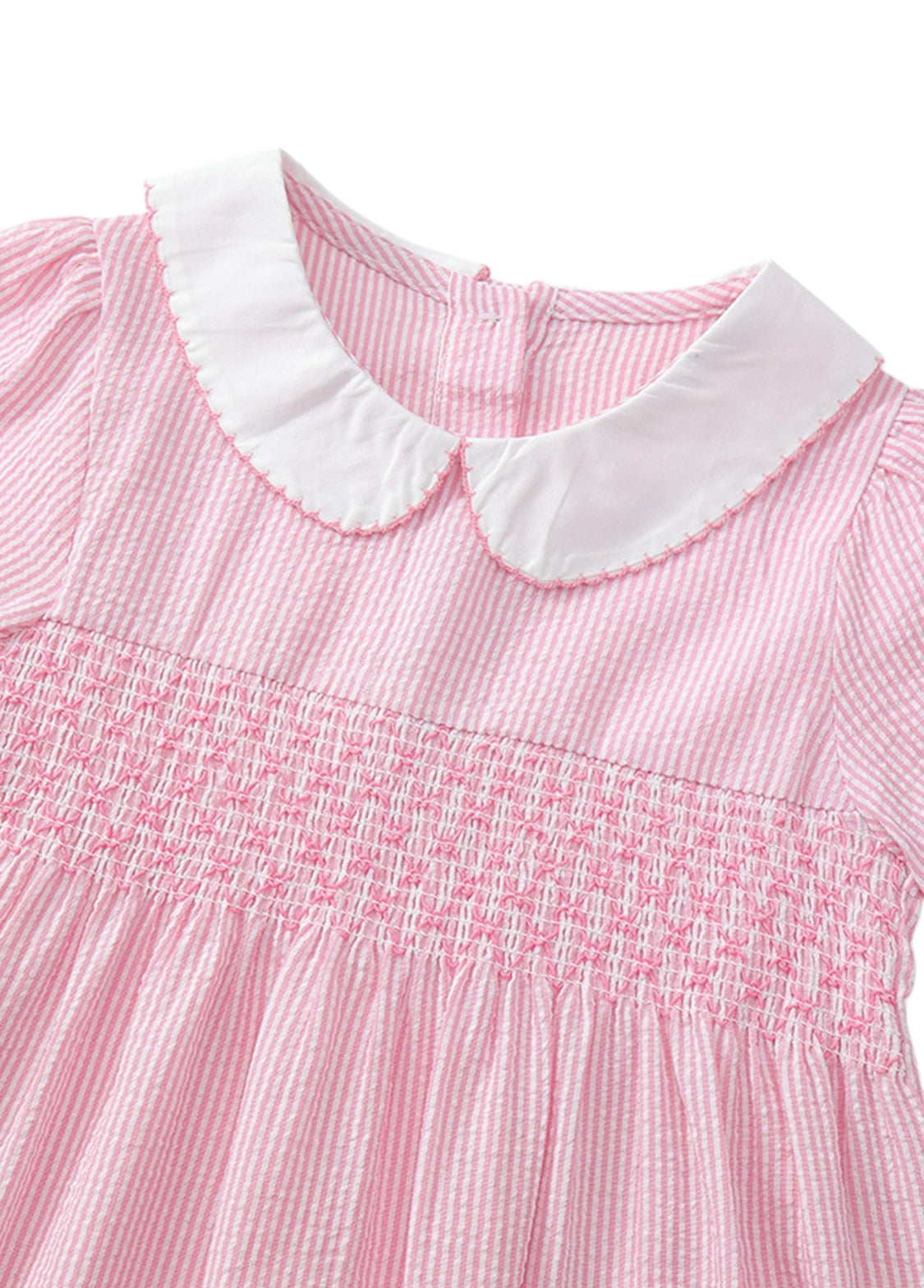 Girls Cartoon Bunny Cotton Blend Dress