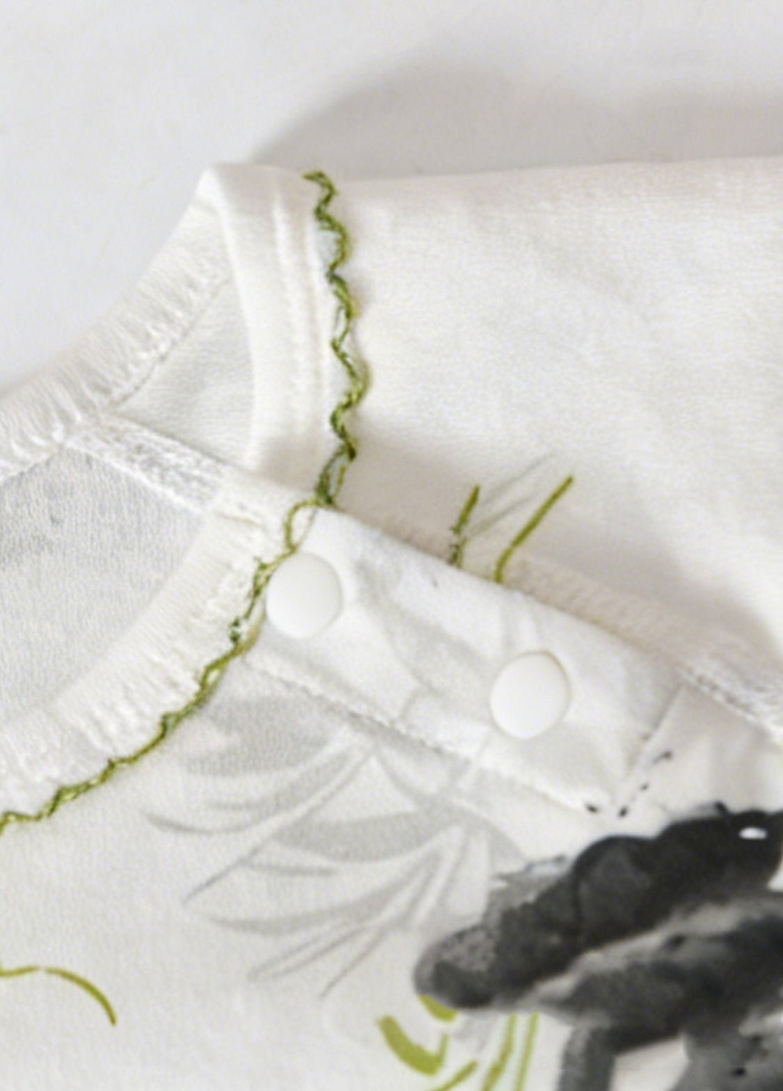 Baby Bamboo-Blend Printed Long Sleeve Lounge Set