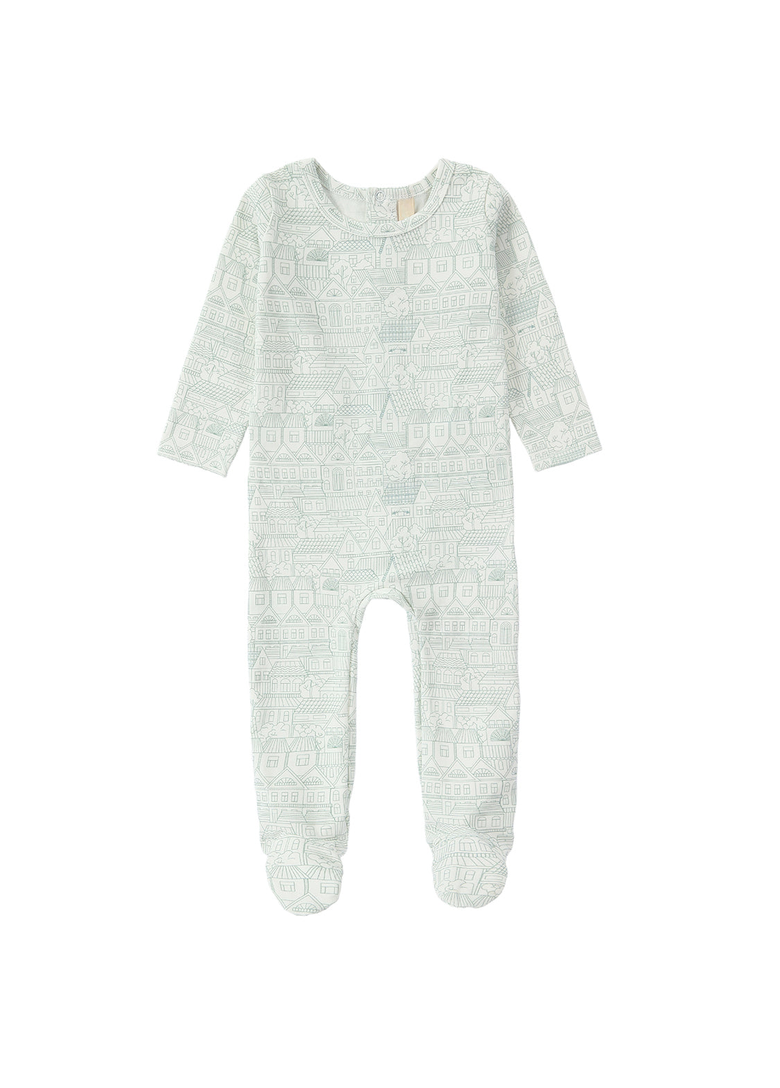 Baby Printed Stretch Footed One-Piece