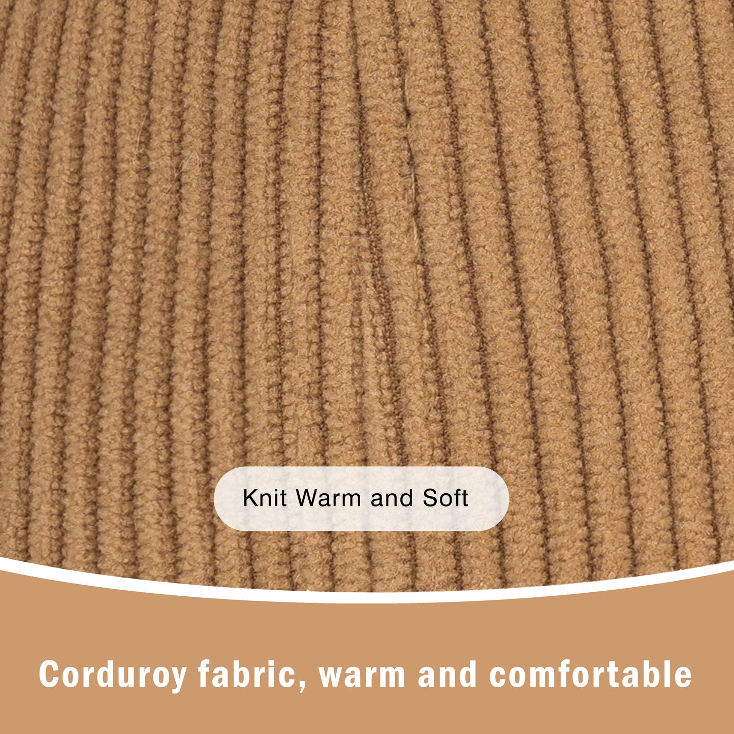 Corduroy Cotton Toddler Cap Hat