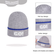 GO Ribbed Knit Beanie