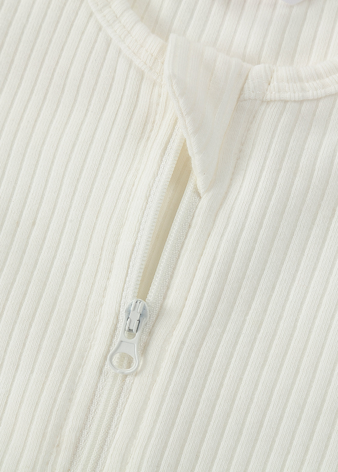 Baby Ribbed Long Sleeve One-Piece Romper