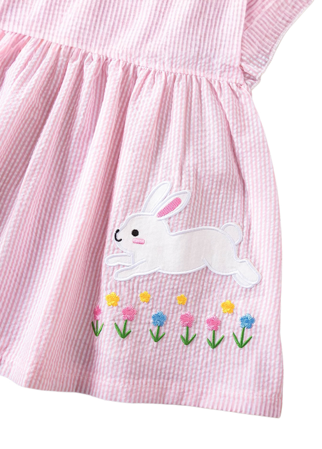 Baby Girl Bunny Flower Princess Dress