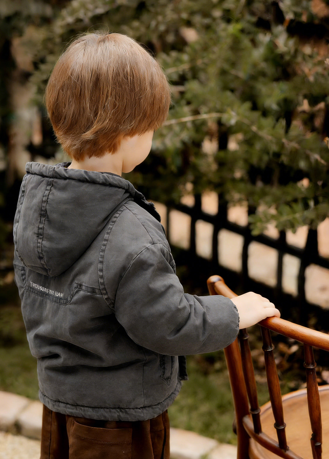 Boys Hooded Zip Jacket