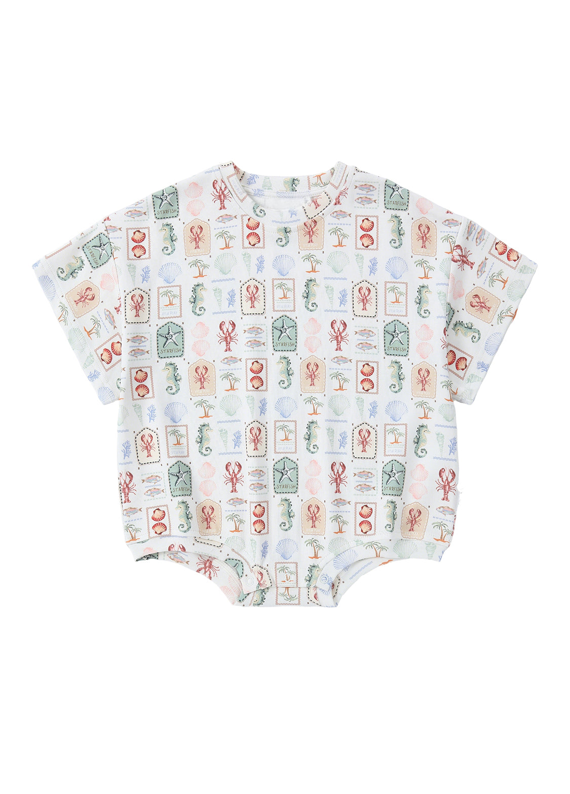 Baby Printed Romper Soft Stretch Comfort