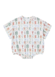 Baby Printed Romper Soft Stretch Comfort