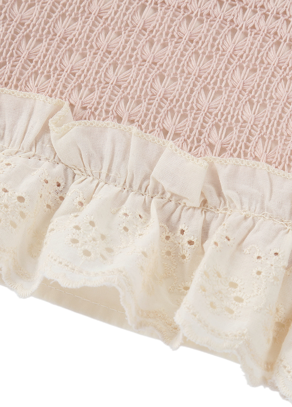 Girls Cotton Two-Piece Skirt Set