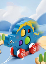 Toddler Pull Toy Sensory Push Pop