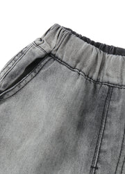 Boys Denim & Cotton Three-Piece Outfit